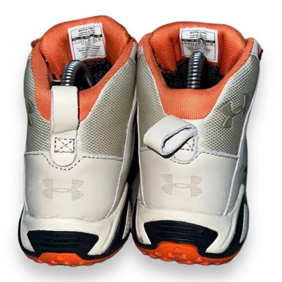 Under Armour Tabor Ridge Hiking Boots Beige/Orange 1264714-280 Women's 7 - Picture 4 of 10